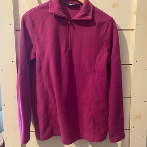 Lands end quarter zip fleece